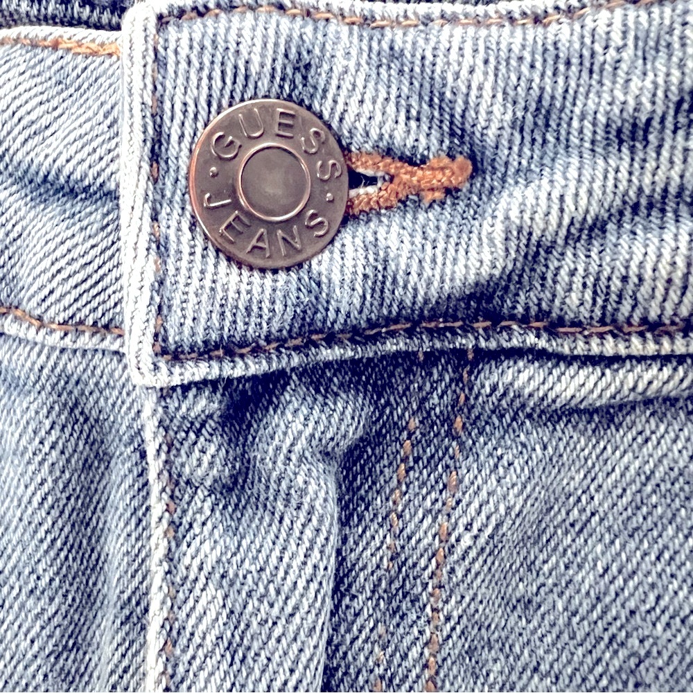 GUESS FACTORY Wome’ns Fringe High Rise Jean - Picture 6 of 14